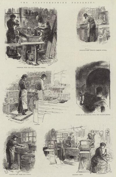 Les poteries du Staffordshire - Harry Furniss